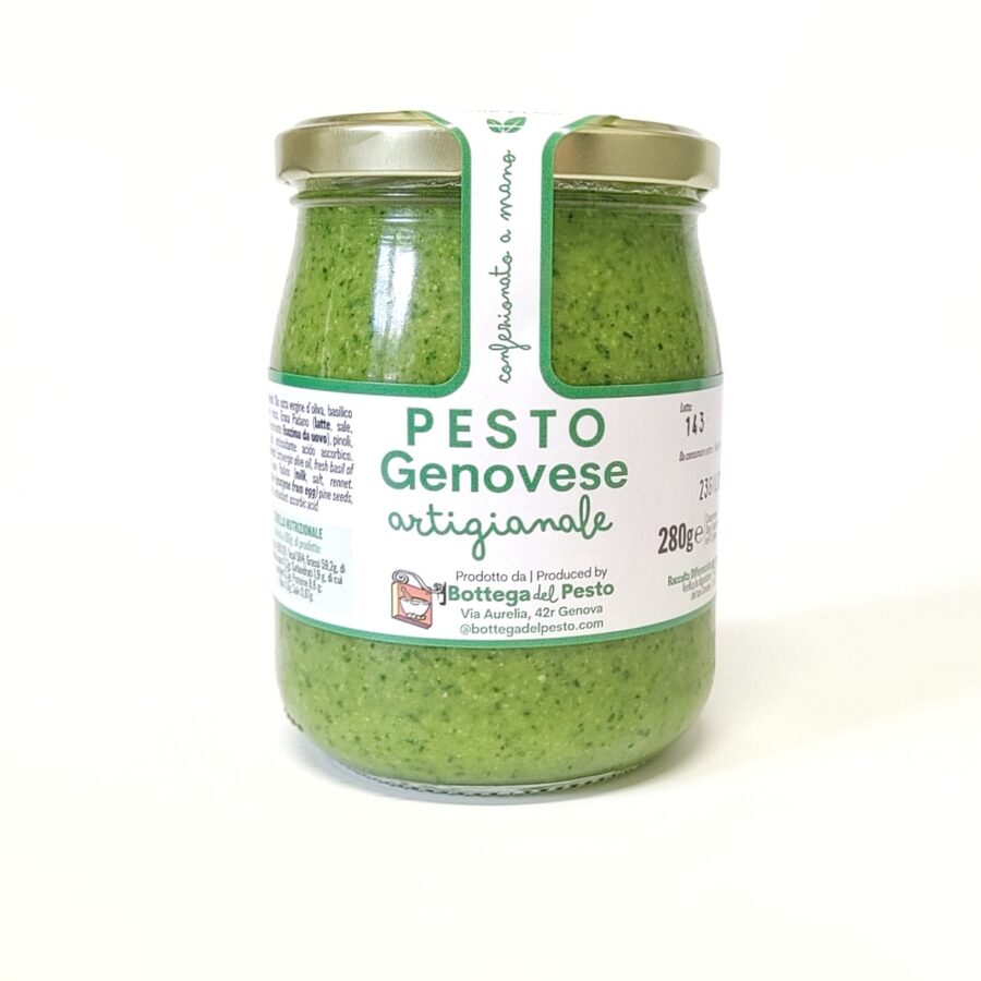 vasetto pesto genovese fresco artigianale