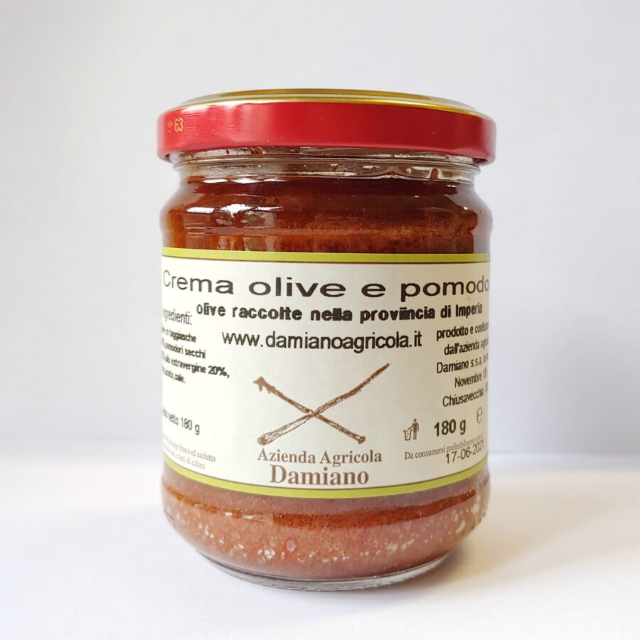 Crema Olive e Pomodori 180 grammi